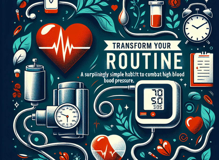 Transform Your Routine: A Surprisingly Simple Habit To Combat High Blood Pressure