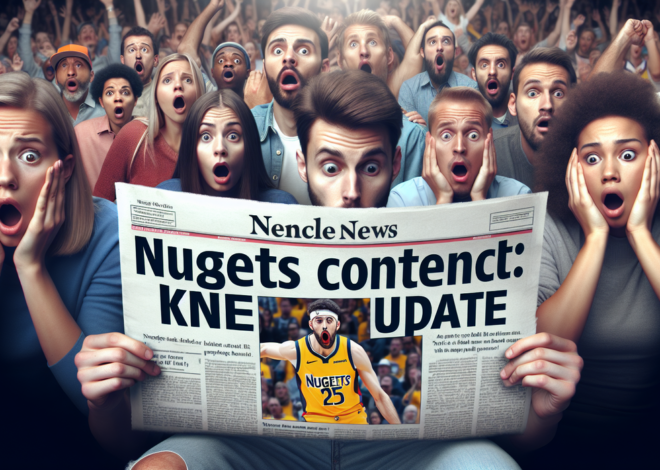 Nuggets Content Shock: Jokic Knee Update