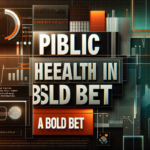alt_text: Text reads "Public Health Reset in Context: Newsom’s Bold Bet" on a bold, modern graphic background.