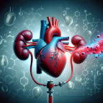 alt_text: Illustration of kidneys affecting heart health, symbolizing a cardiology breakthrough study.