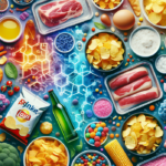 alt_text: News headline about food safety focuses on BHA scrutiny with a magnifying glass icon.