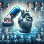 alt_text: Pill on a heart-shaped background, symbolizing a new oral treatment for heart protection.