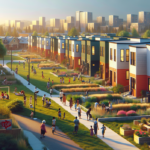 alt_text: "Modern home design with futuristic elements emphasizing connectivity and technology."