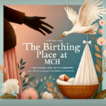 alt_text: "Abstract artwork illustrating a conceptual blend of childbirth and environmental influences."