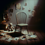 alt_text: "Headline: The Silent Trauma of the Missing—Families gather, holding photos of lost loved ones."