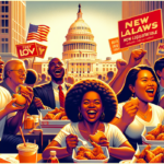 alt_text: Close-up of a juicy rotisserie chicken on a platter, surrounded by fresh herbs and vegetables.